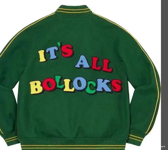 L Green Jacket XL All Jamie 21SS Black It's M S Reid Varsity Bollocks 0714